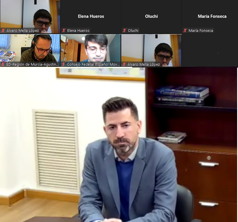 Imagen de la reunión
